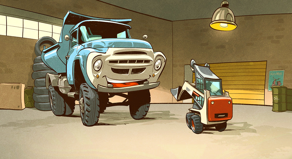 Ármányos Bobcat és Markoló Márk (Garázs bagázs )