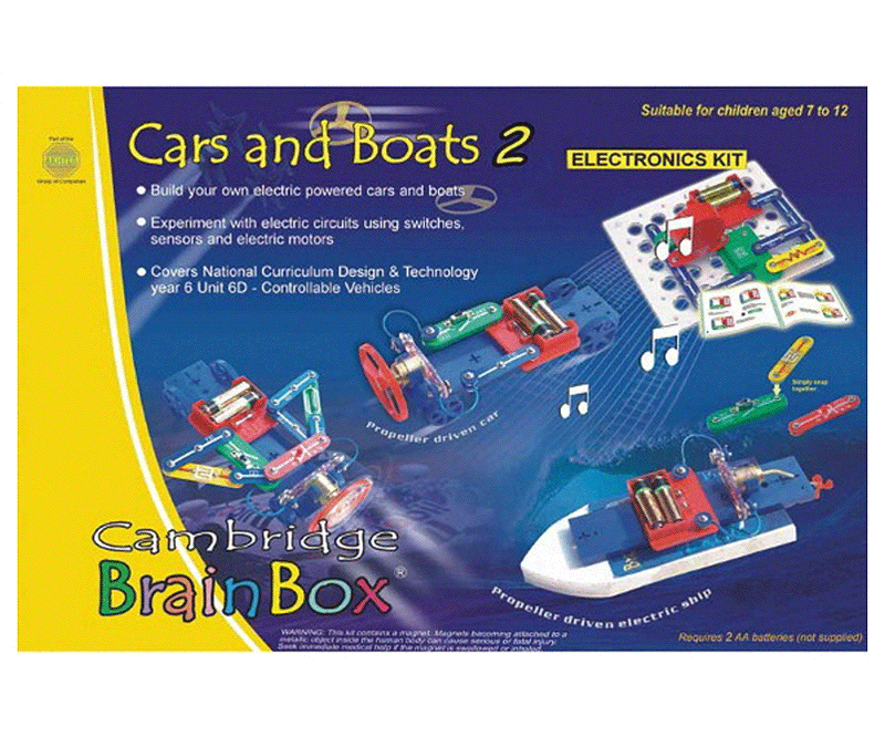 Brainbox Elektronika - Autók és hajók készlet - Cars & Boats 2