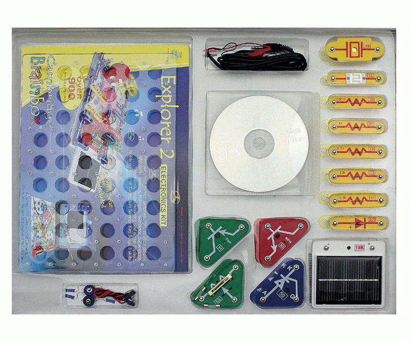 Brainbox Elektronika - Felfedező készlet - Explorer 2