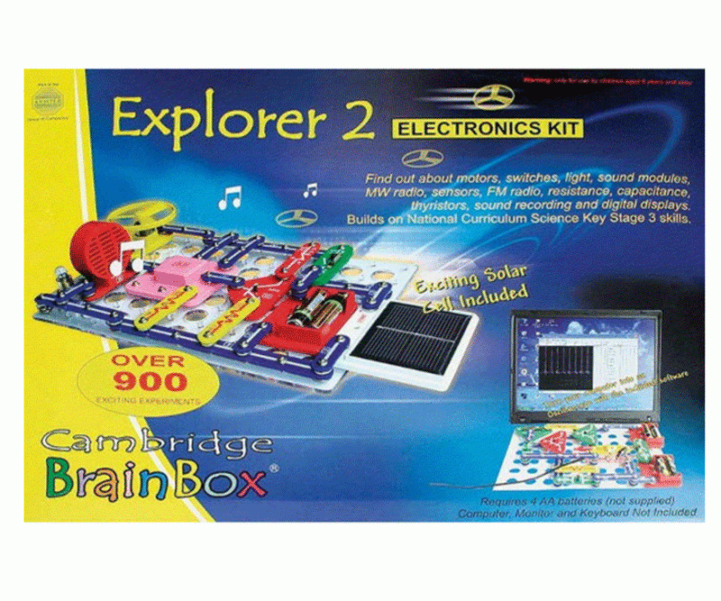 Brainbox Elektronika - Felfedező készlet - Explorer 2