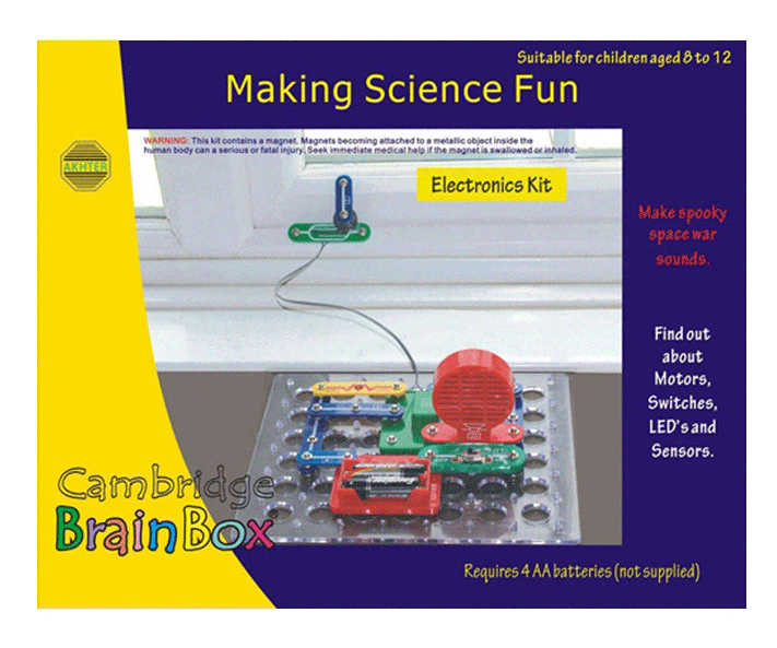Brainbox Elektronika - Érzékelők és riasztók készlet - Making Science Fun