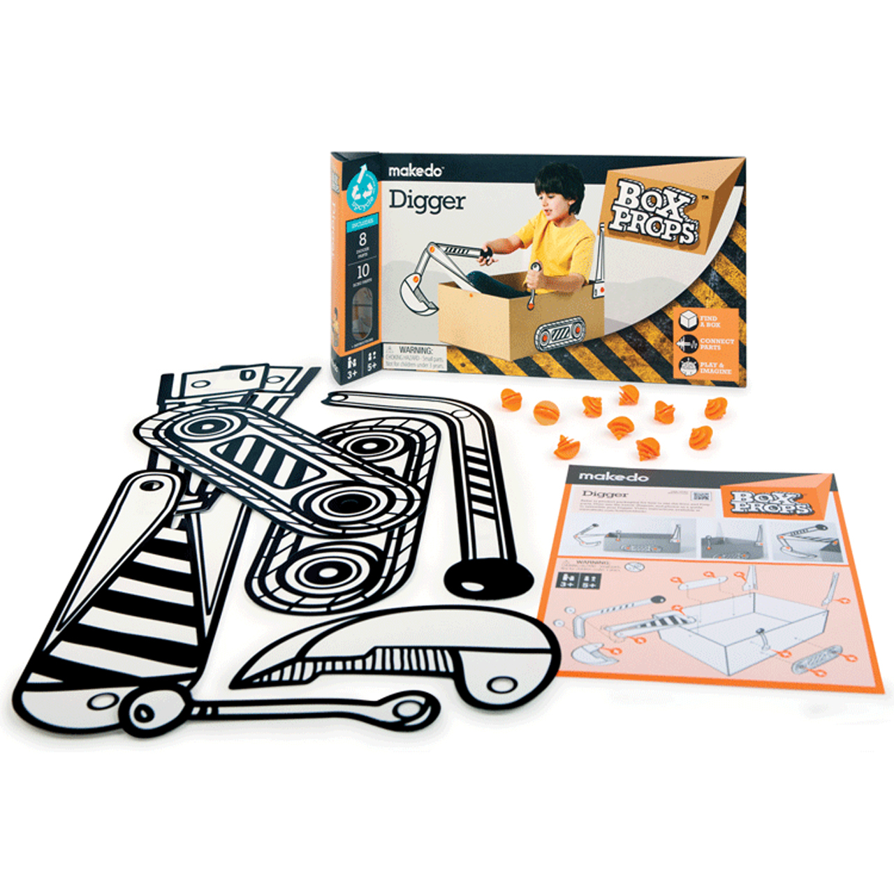 BoxProps Közlekedés - Markoló - Digger