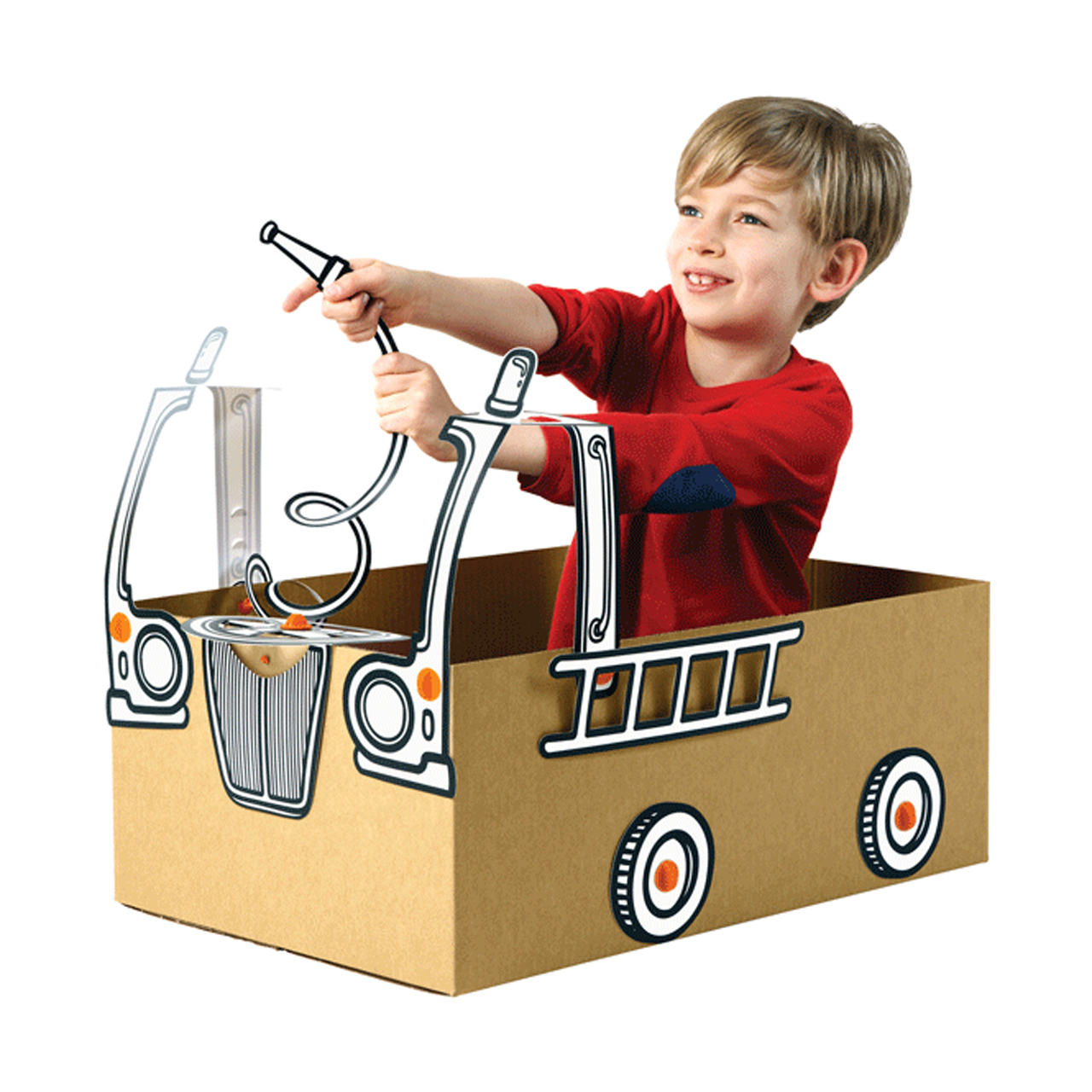 BoxProps Közlekedés - Tűzoltóautó - Fire Engine