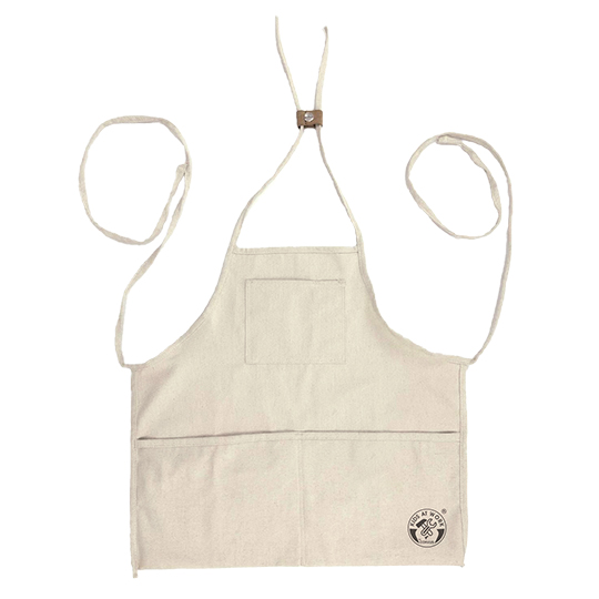 Egyszerű pamut munkakötény