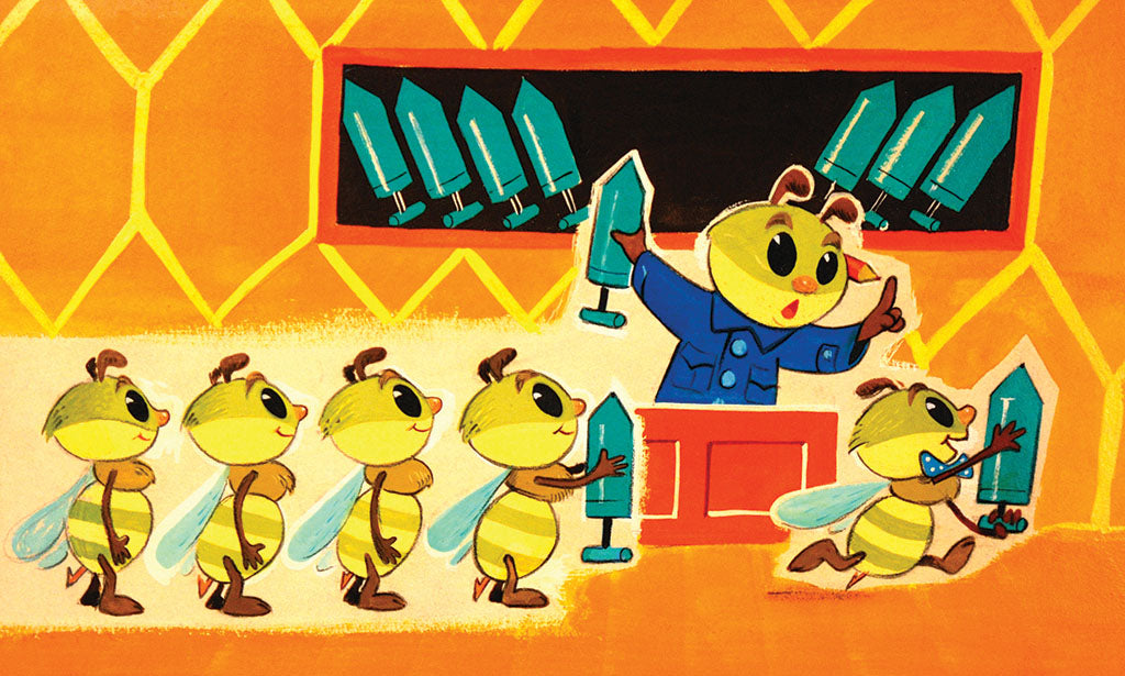 The Greedy Little Bee (A telhetetlen méhecske)