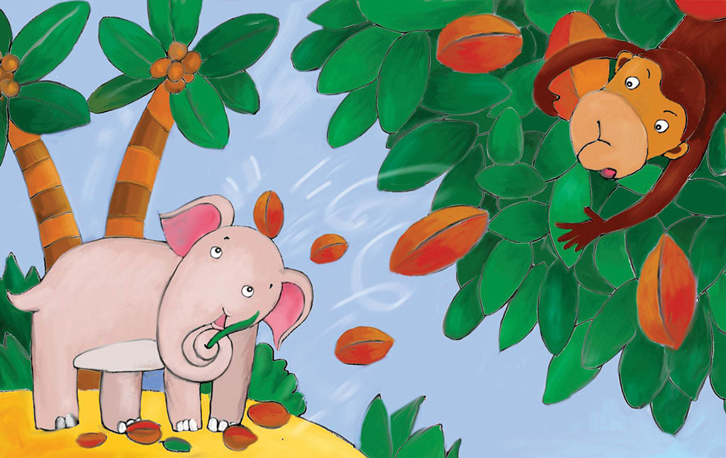 Az elefánt reggelije