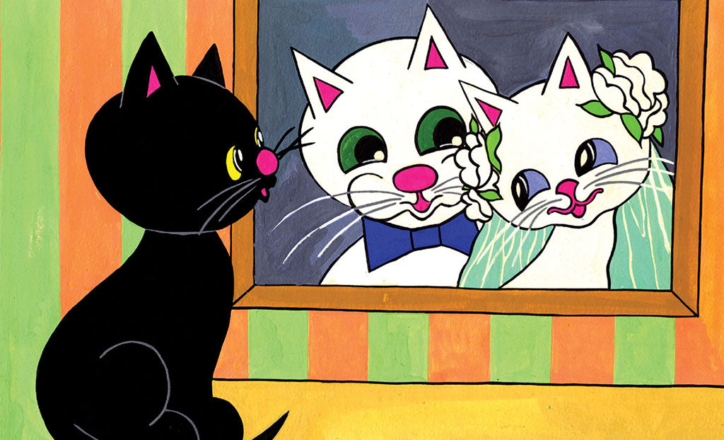 Cikicakk, a fekete cica