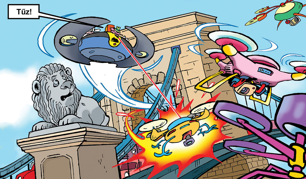 Bucó, Szetti, Tacsi - Drónok harca - a készlet erejéig!