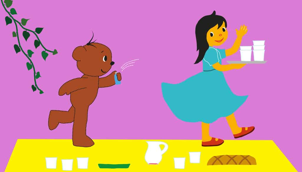 Boribon tojást fest