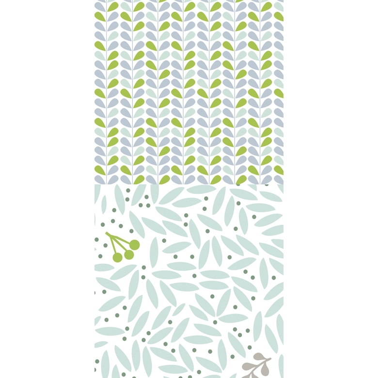 Bébihálózsák - Apróleveles mintás - Sleep in herb 