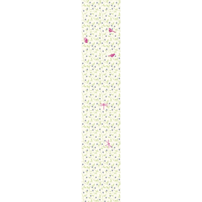 Dekortapéta - Szitakötő - Blue flowers