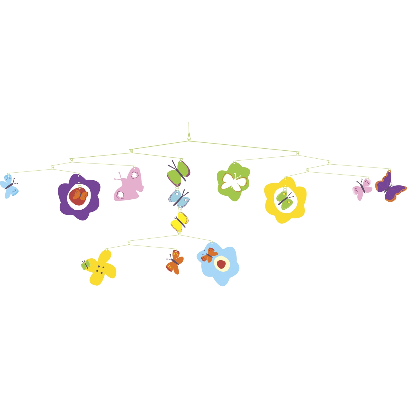 Szélmobil függődísz - Pillangók - Butterflies