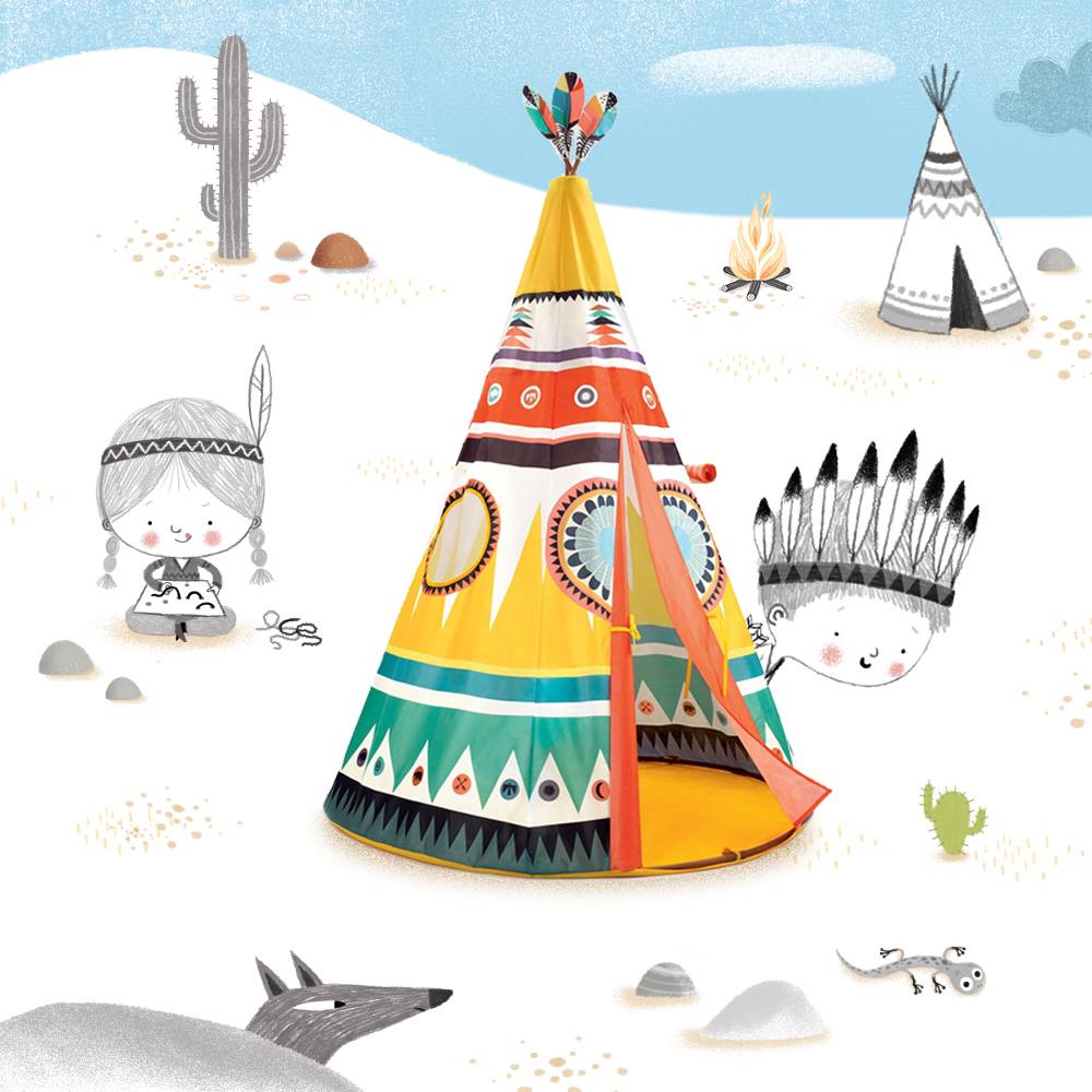 Djeco sátrak - Indiánsátor - Teepee