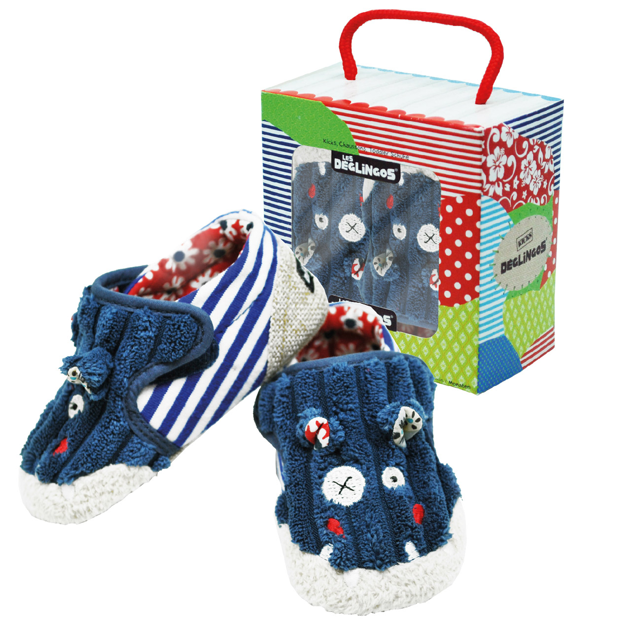 Bébi cipőcske - HIPPIPOS, a viziló, 6-12 hónapos korig