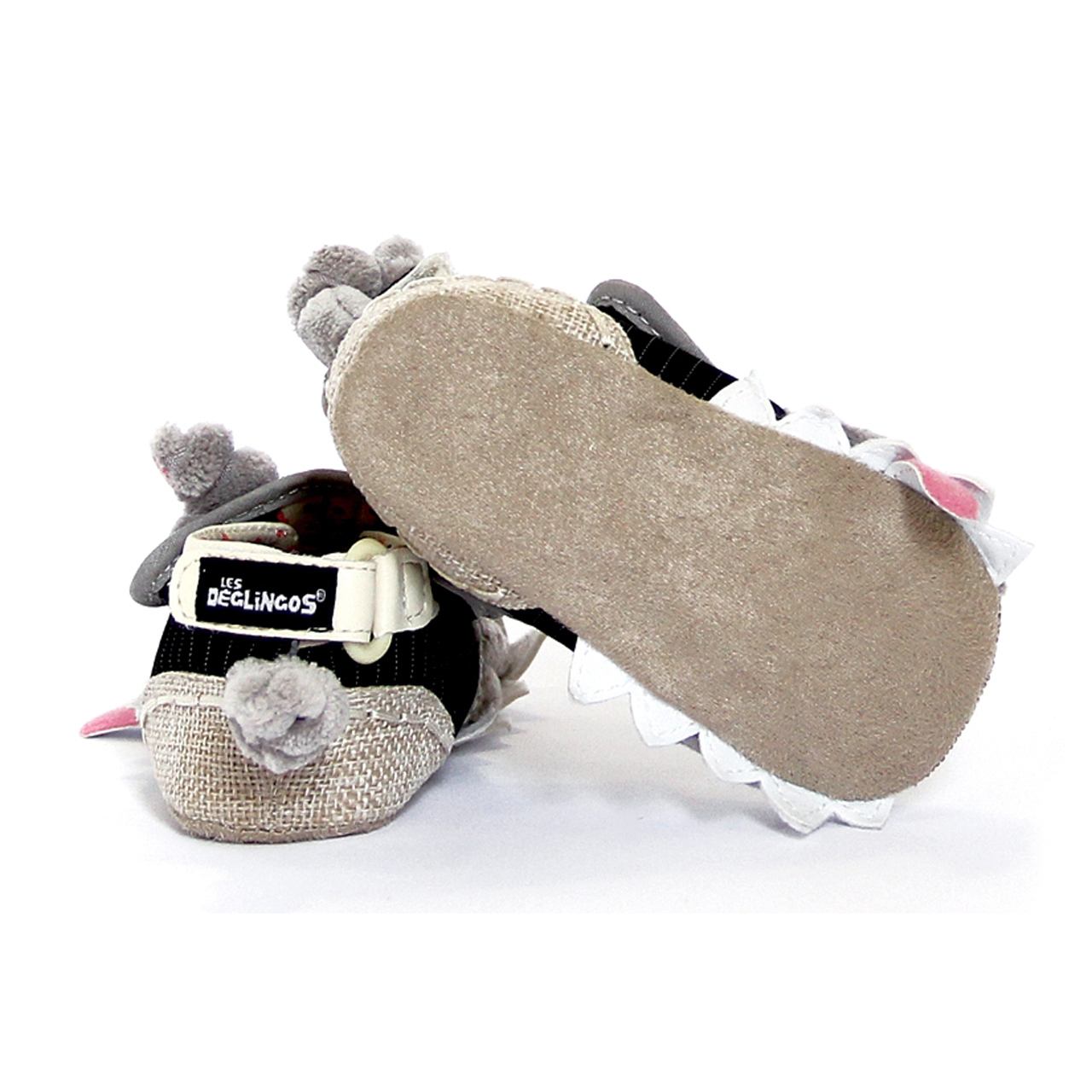 Bébi cipőcske - BIGBOS, a farkas, 12-18 hónapos korig