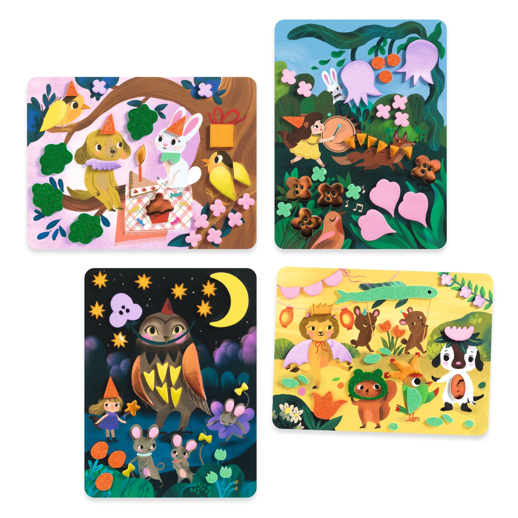 Kollázs műhely - Csillogó találkozók - Sparkling Parties