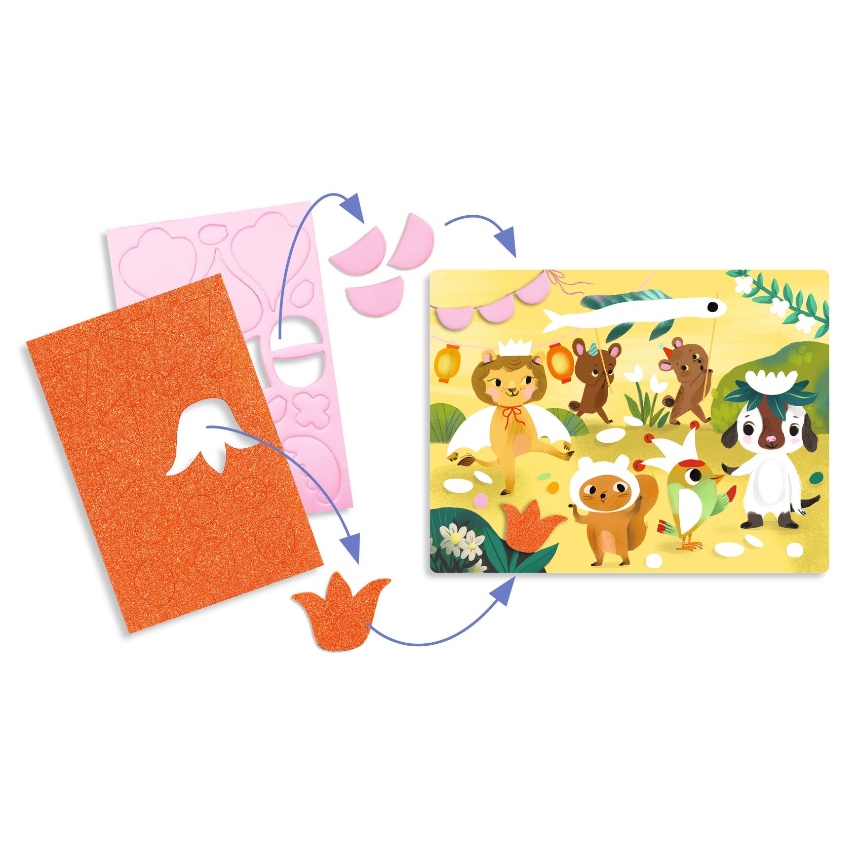 Kollázs műhely - Csillogó találkozók - Sparkling Parties