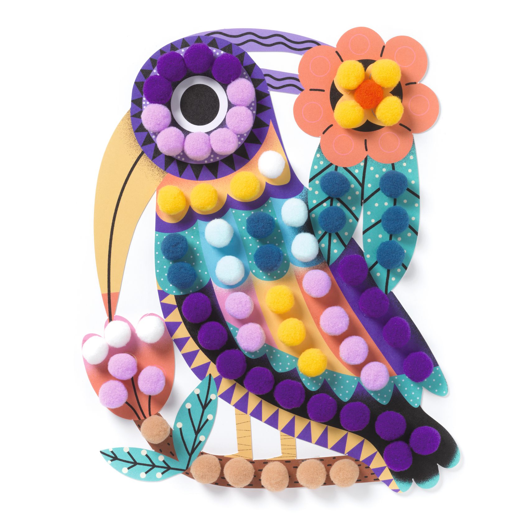 Pompom-kép készítő - Puha mintázatok - Assortments