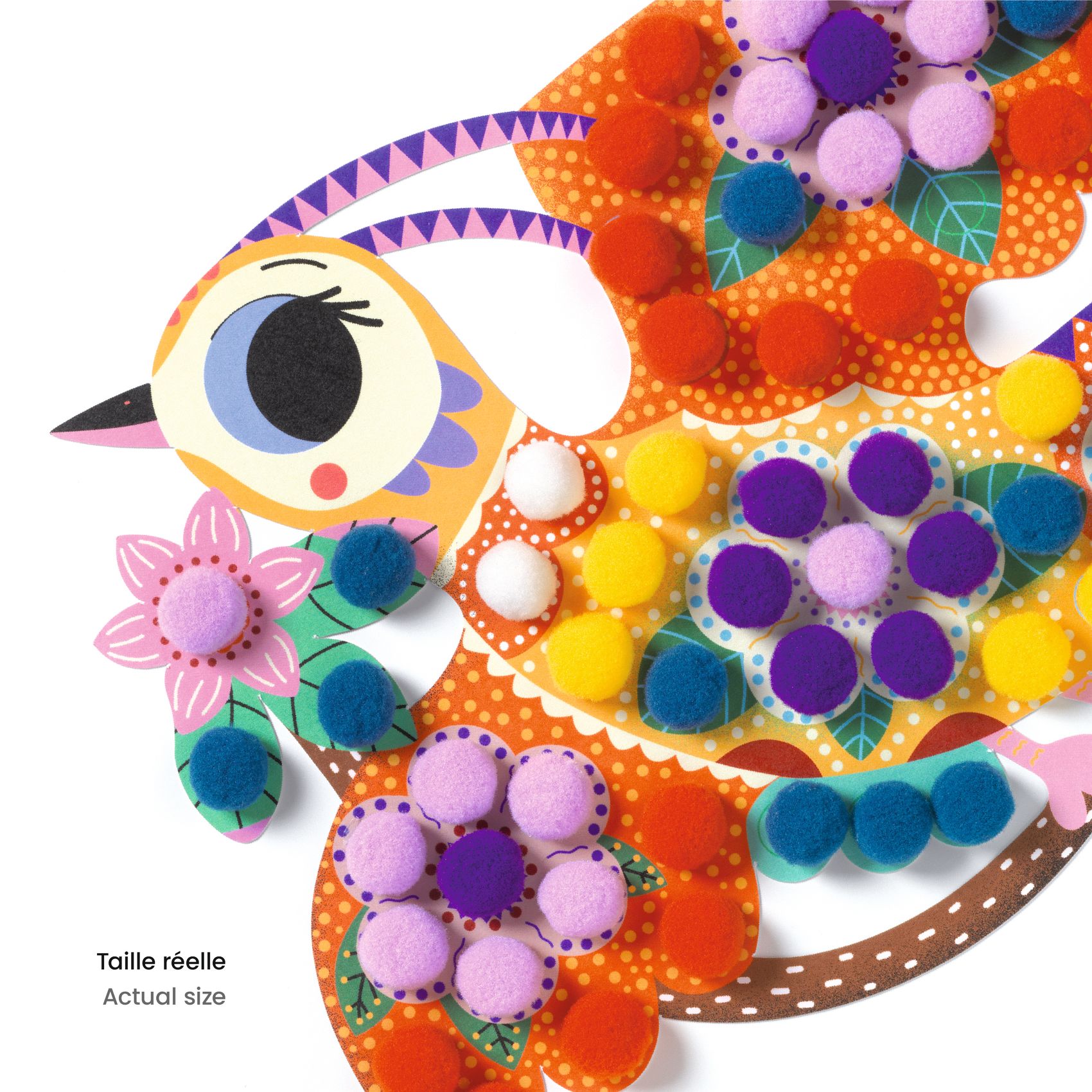 Pompom-kép készítő - Puha mintázatok - Assortments