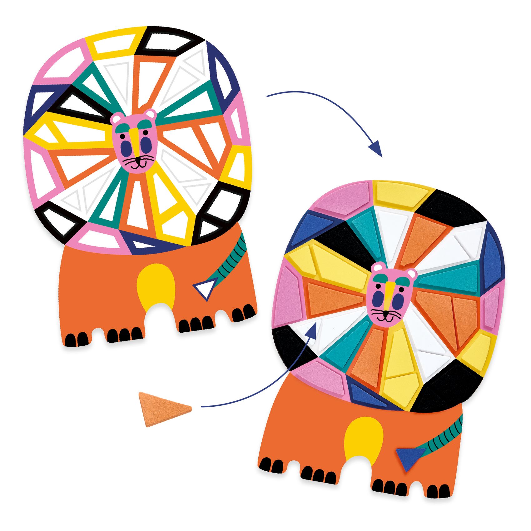 Kollázs műhely - Afrikai mozaikok - Africa