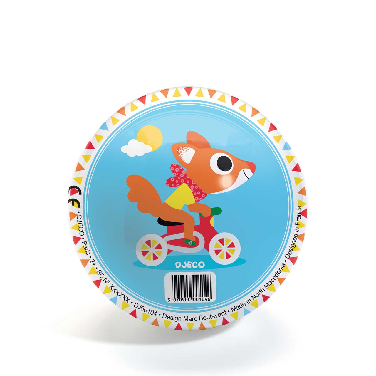 Gumilabda, ∅ 12 cm - Bájos verseny - Cute race Ball