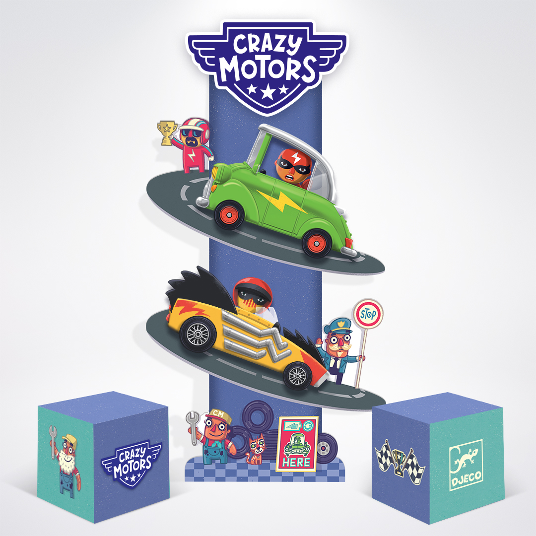 Display - Window kit - Crazy Motors