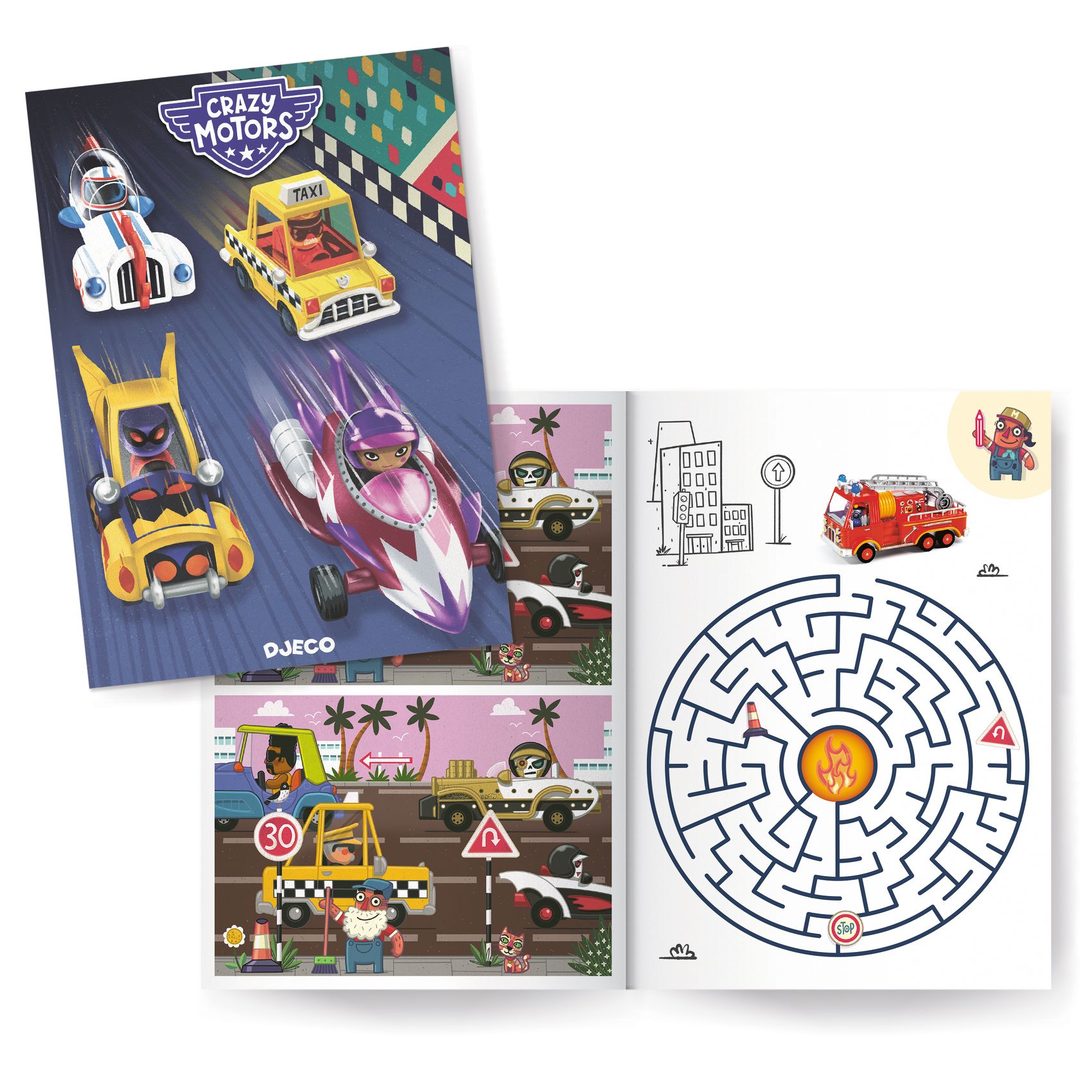 Display - Booklet - Crazy Motors