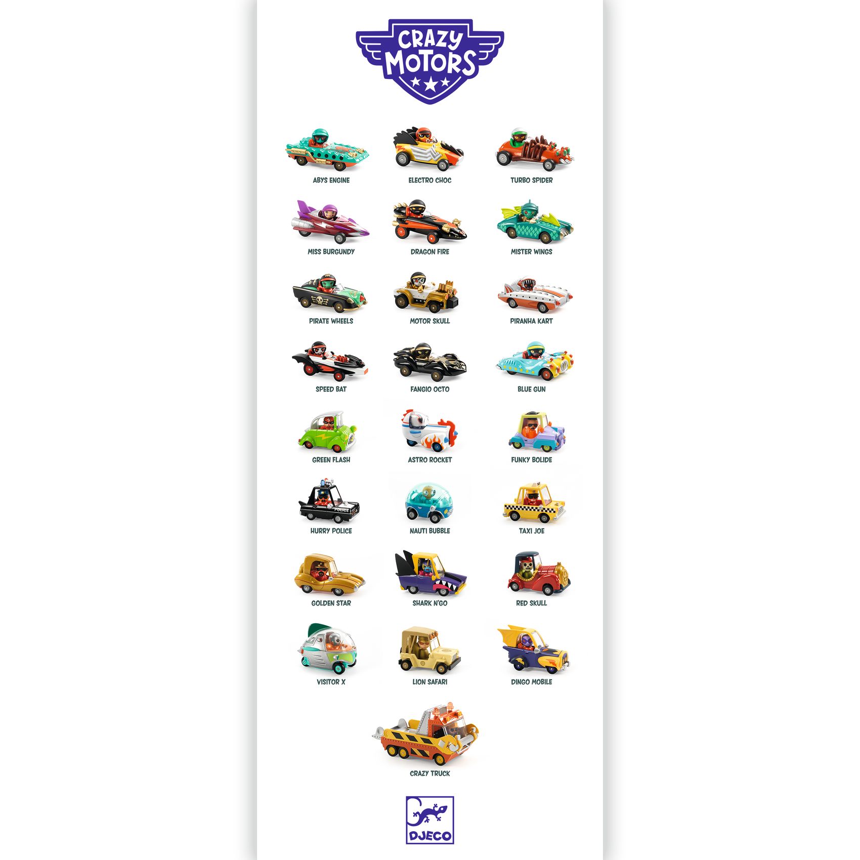 Display - Poster - Crazy Motors