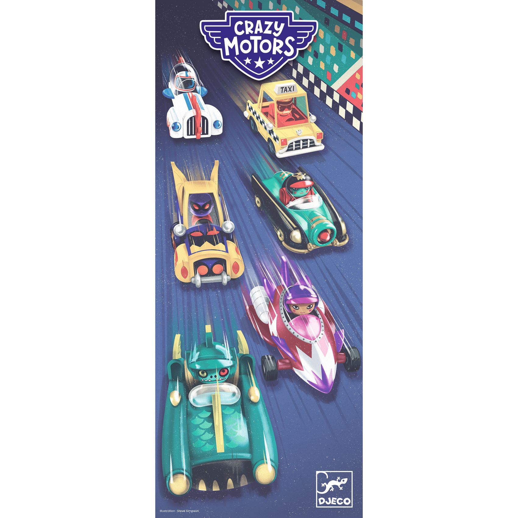 Display - Poster - Crazy Motors