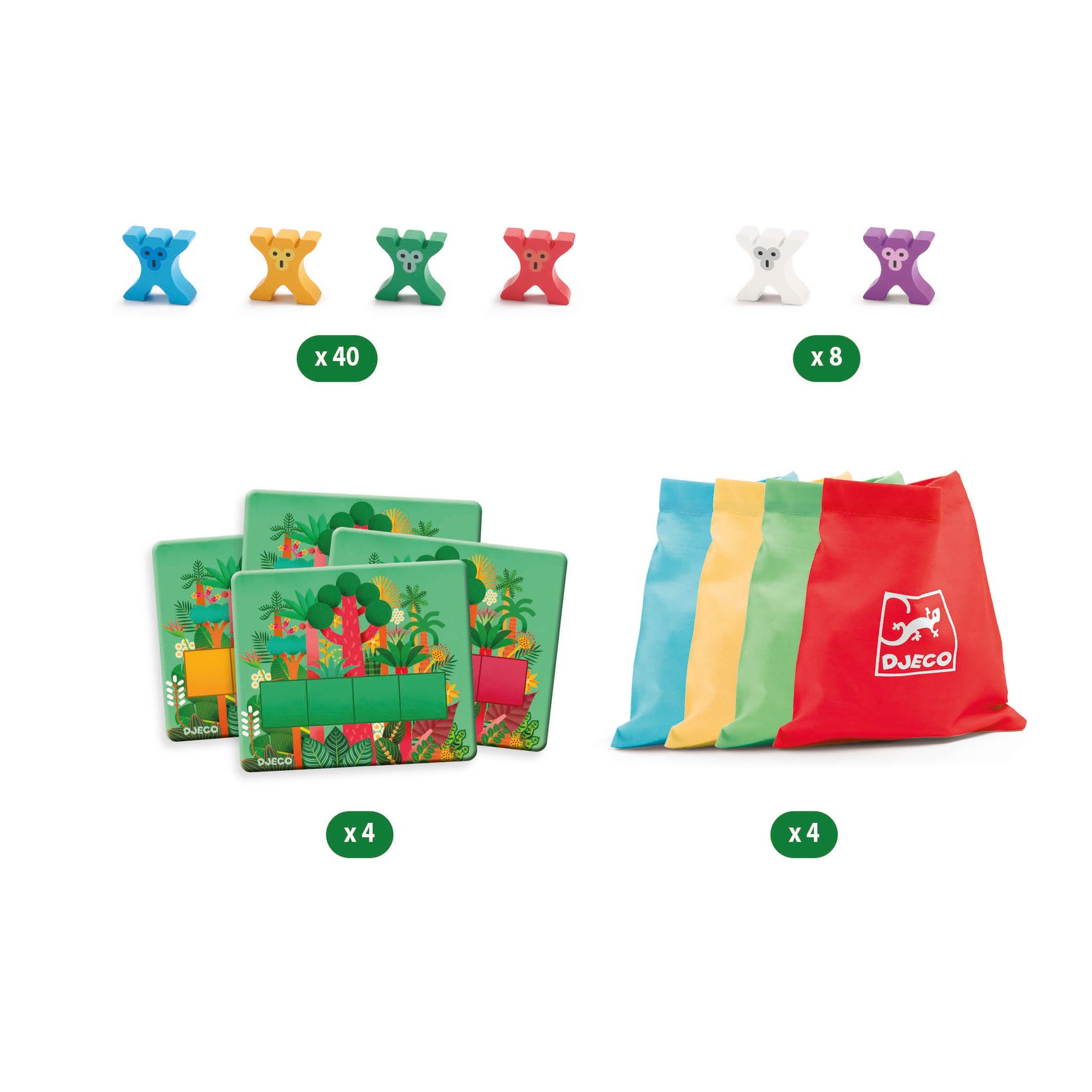 Társasjáték - Majompiramis - Pyramid Monkey