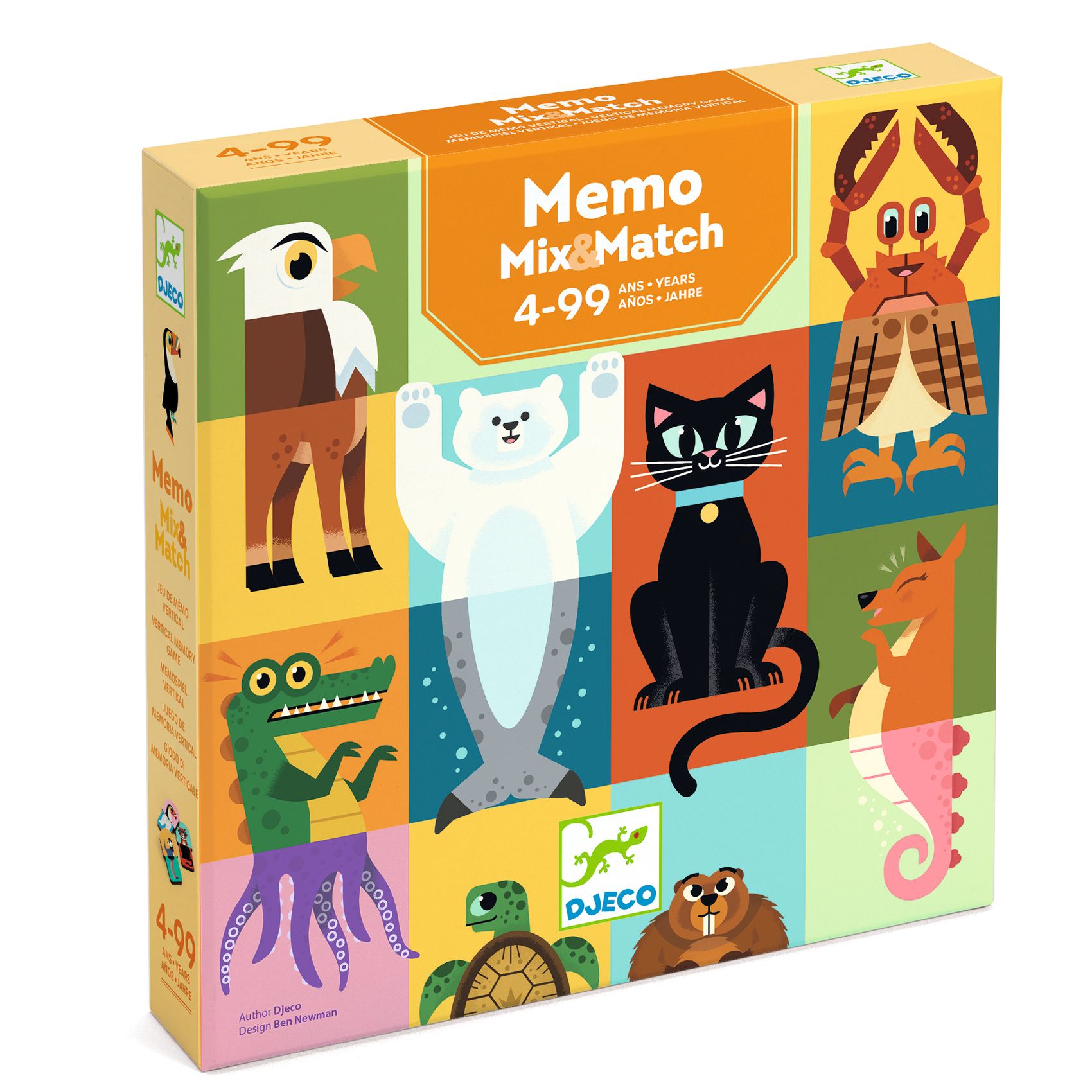 Társasjáték - Párkereső párbaj - Memo Mix and match