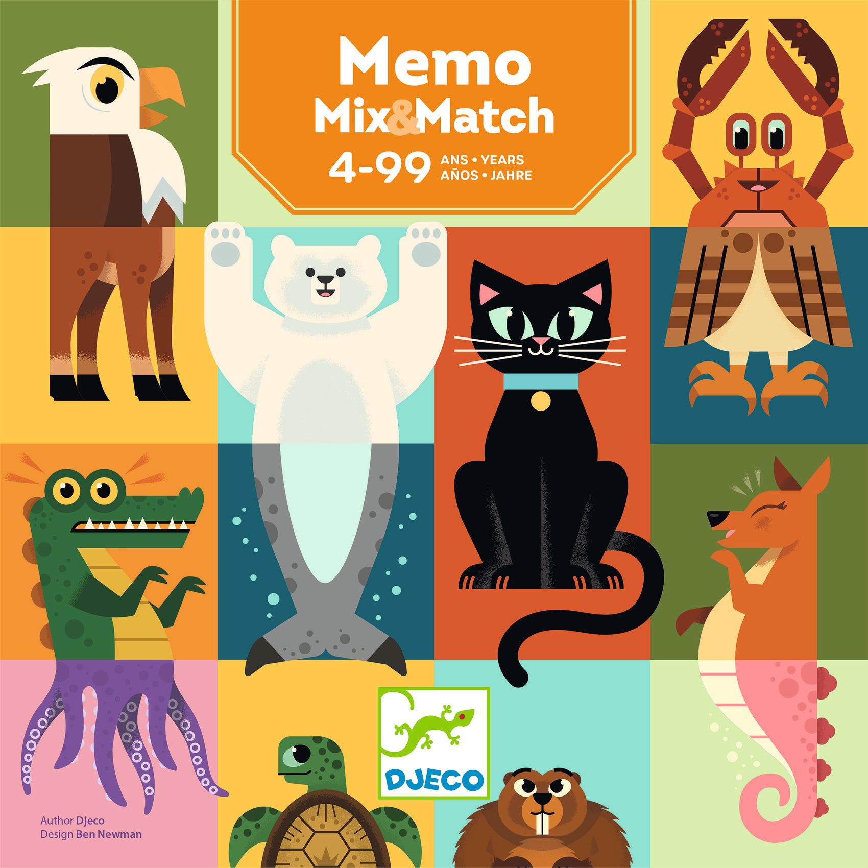 Társasjáték - Párkereső párbaj - Memo Mix and match