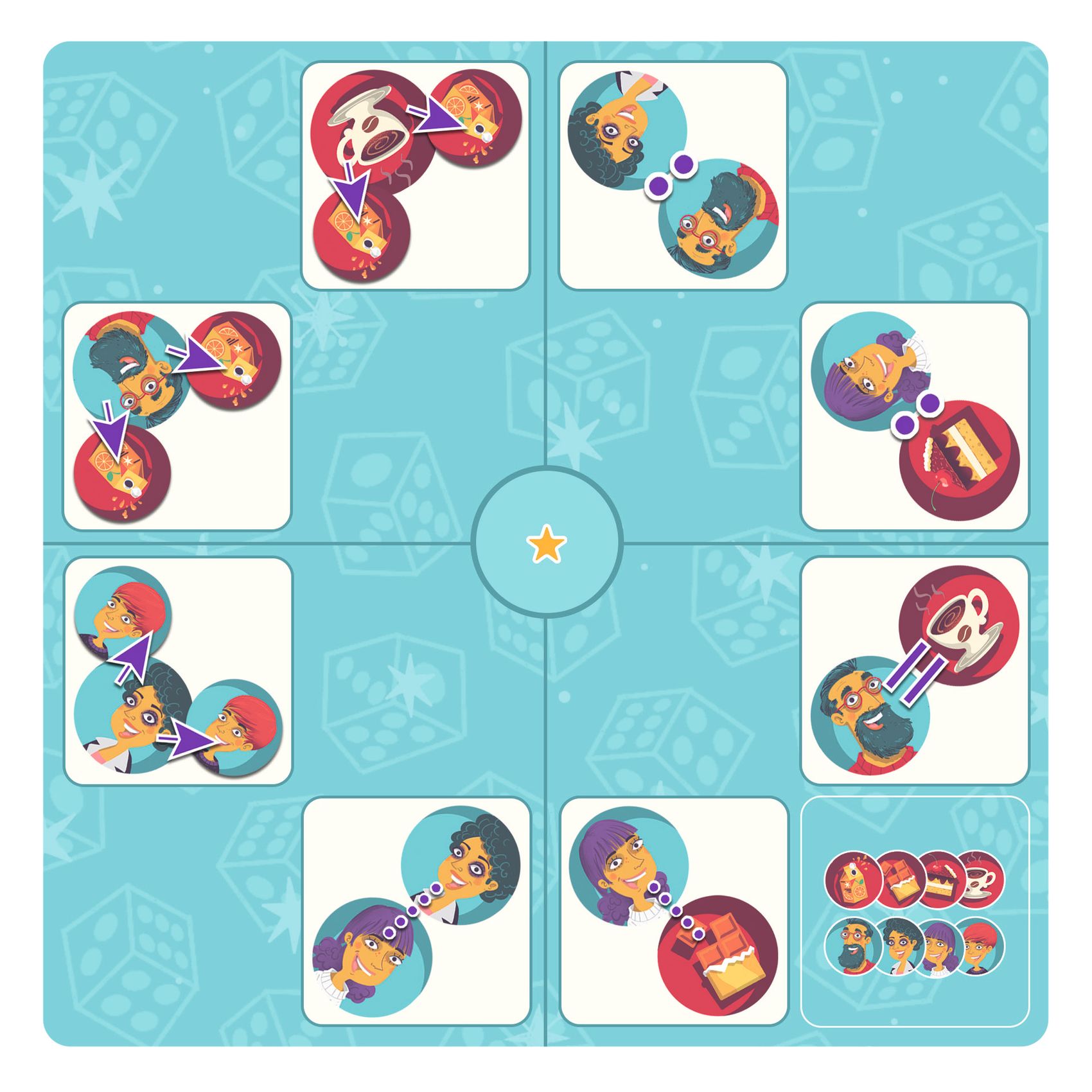 Társasjáték - KiHolMit? - Qui-à-quoi ?