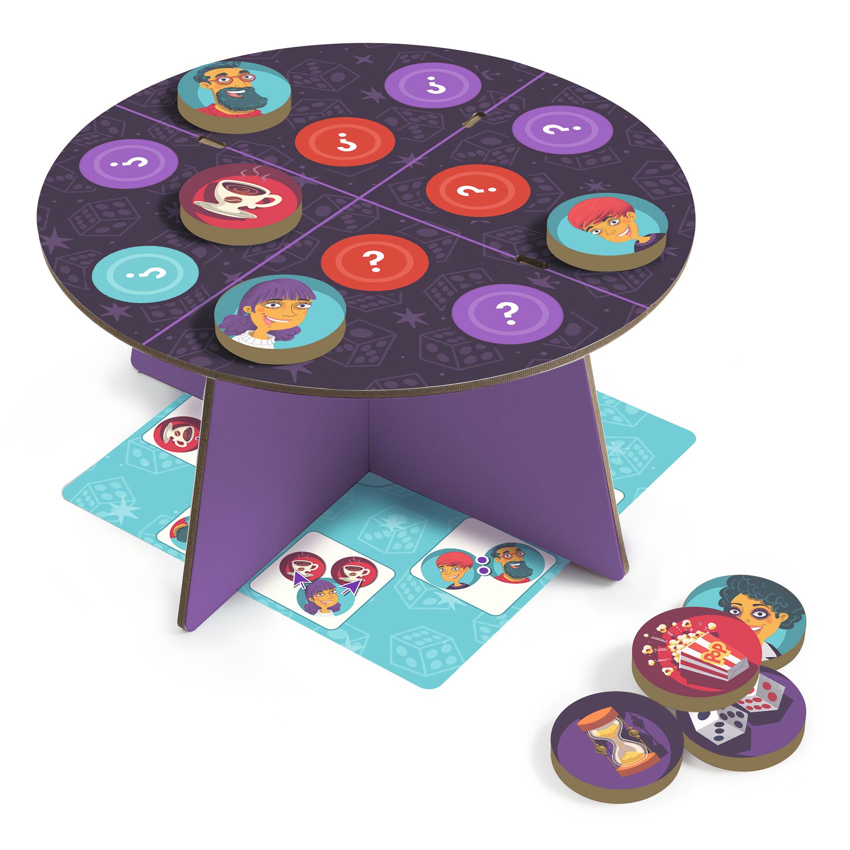 Társasjáték - KiHolMit? - Qui-à-quoi ?