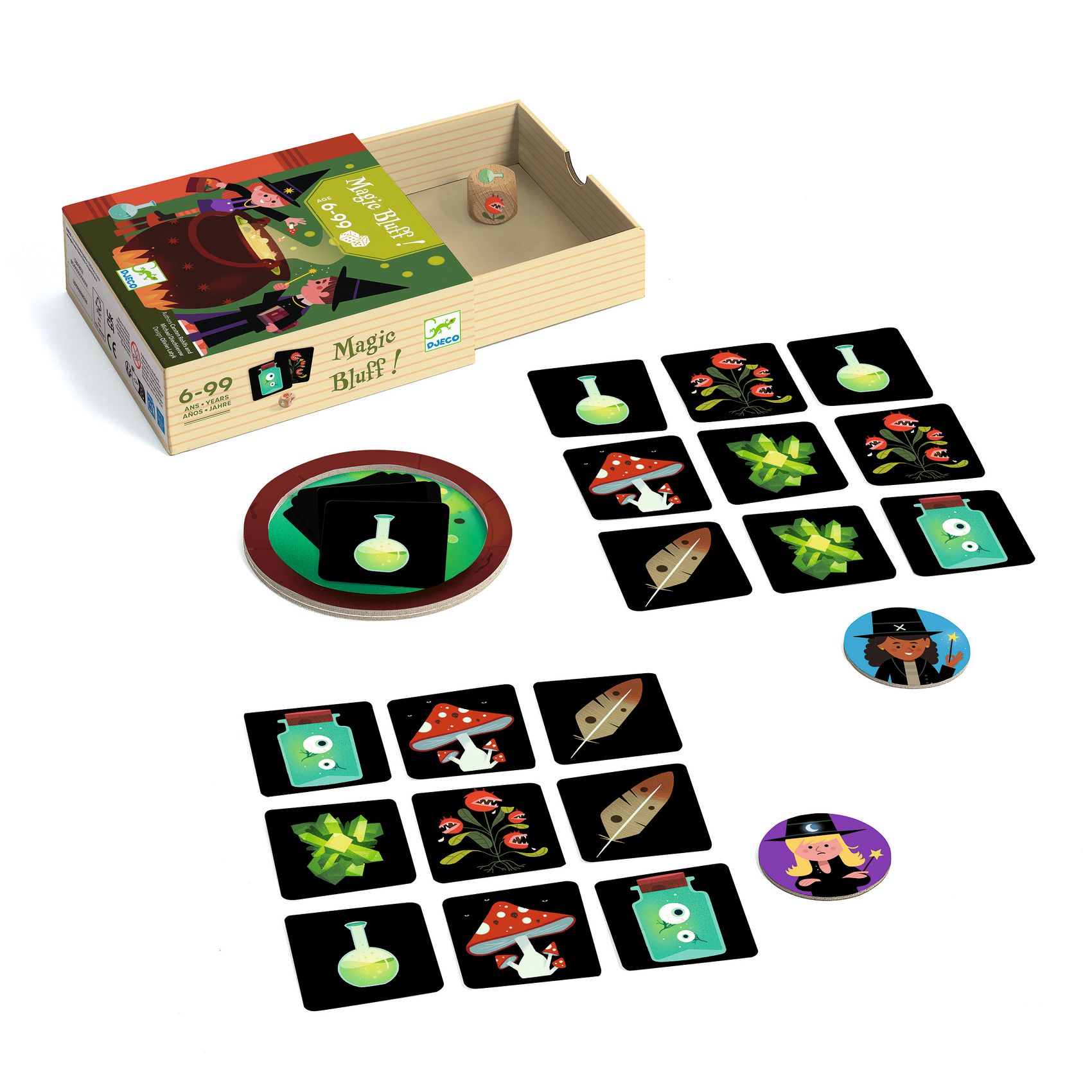 Társasjáték - Blöff Bűbáj - Magic-bluff