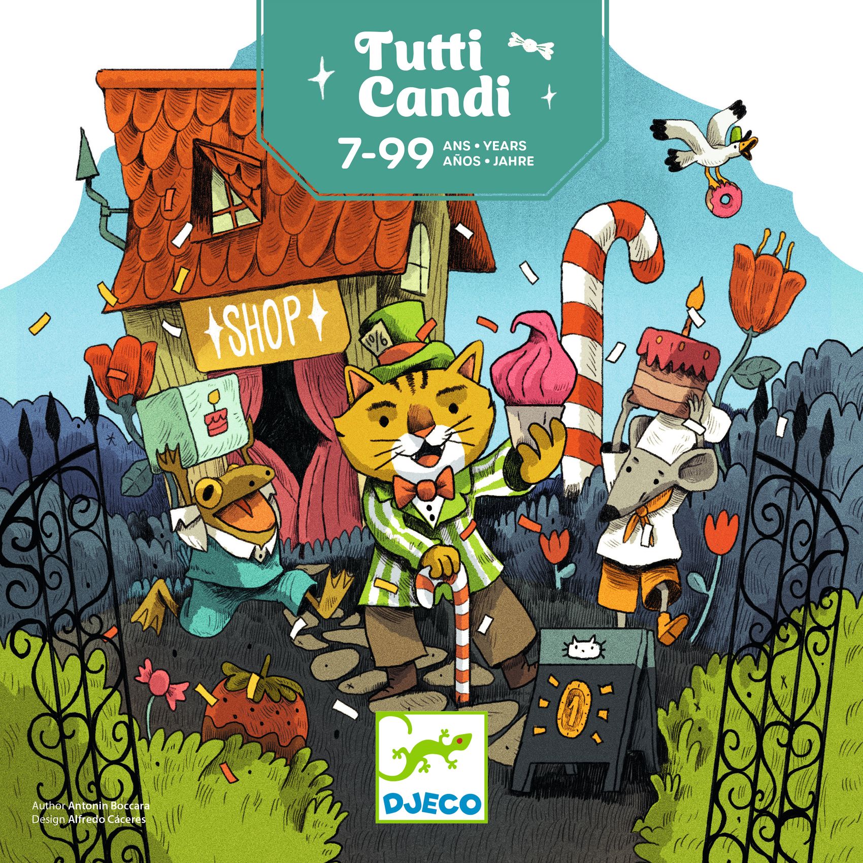 Társasjáték - Cuki bolt - Tutti Candi