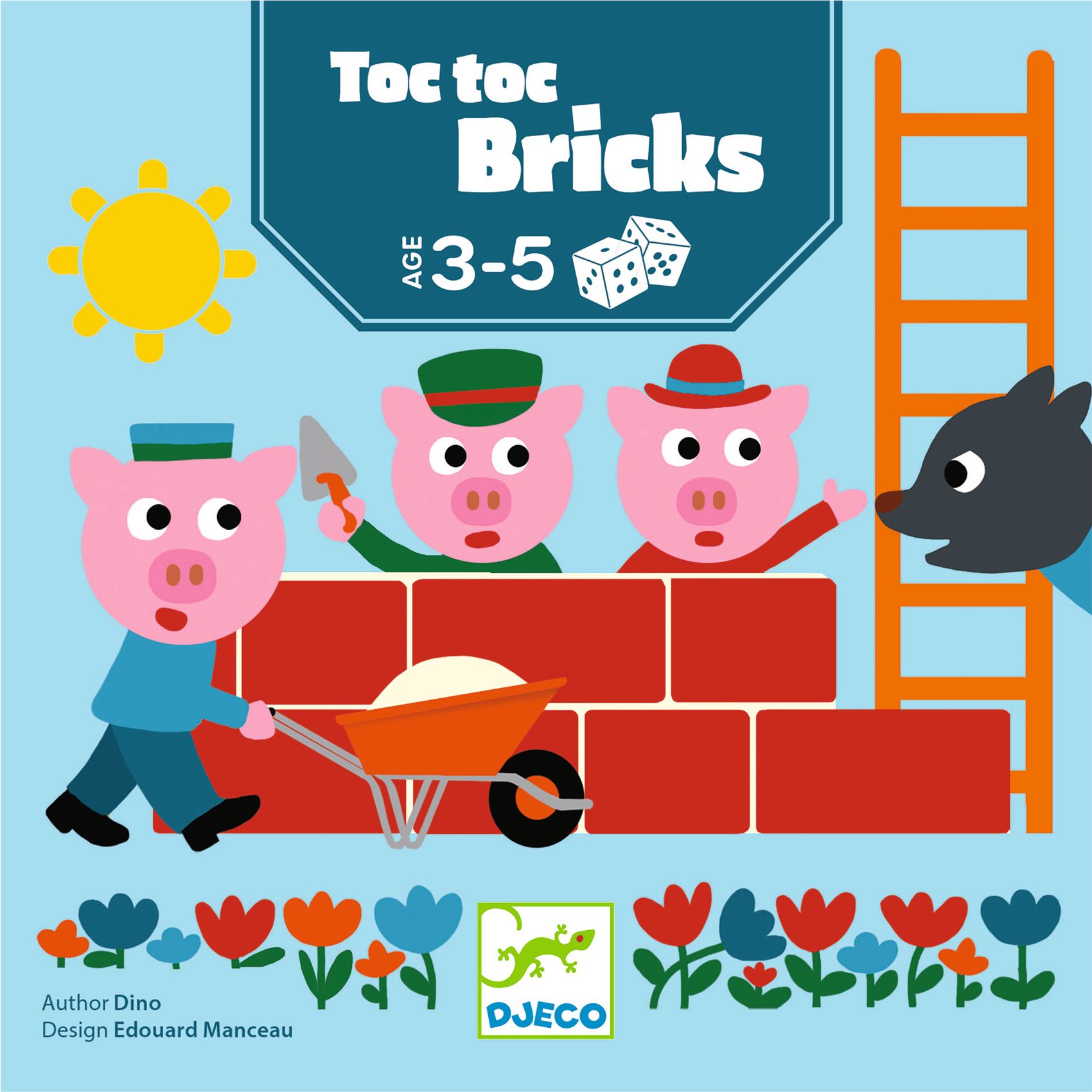 Társasjáték - Koca kocka - Toc Toc Bricks