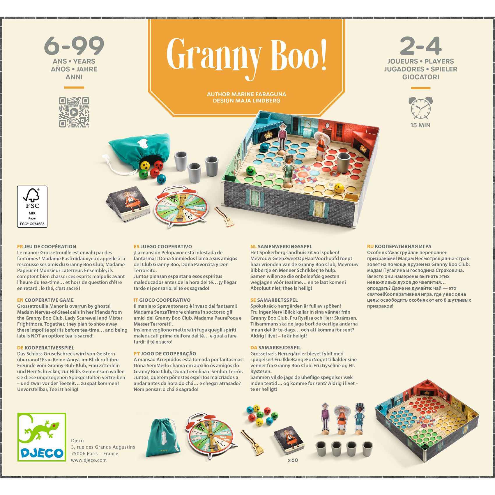 Társasjáték - Szellemseprők - Granny Boo!