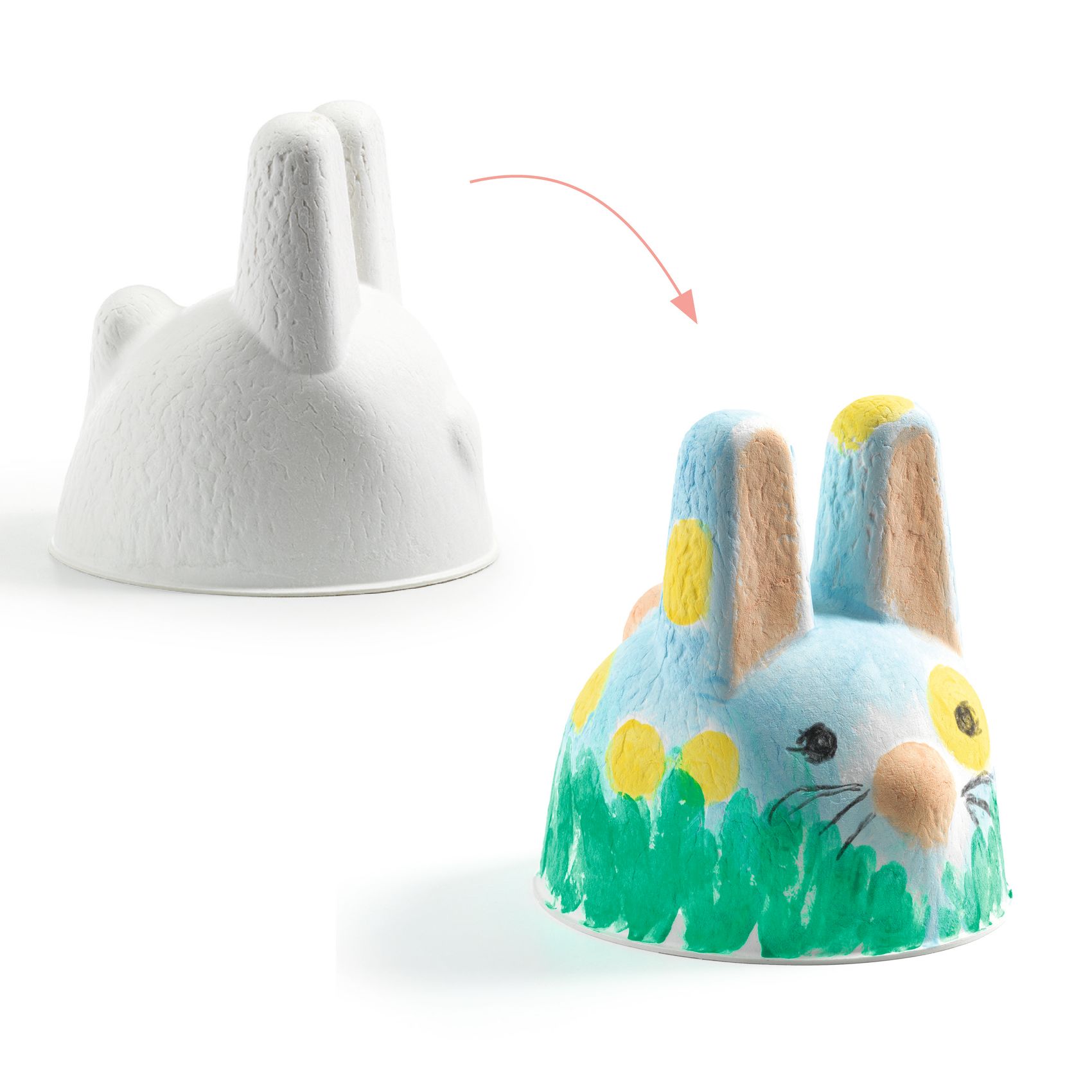 Ujjfestés - 3 nyuszi 3D-ben - Bunny Trio
