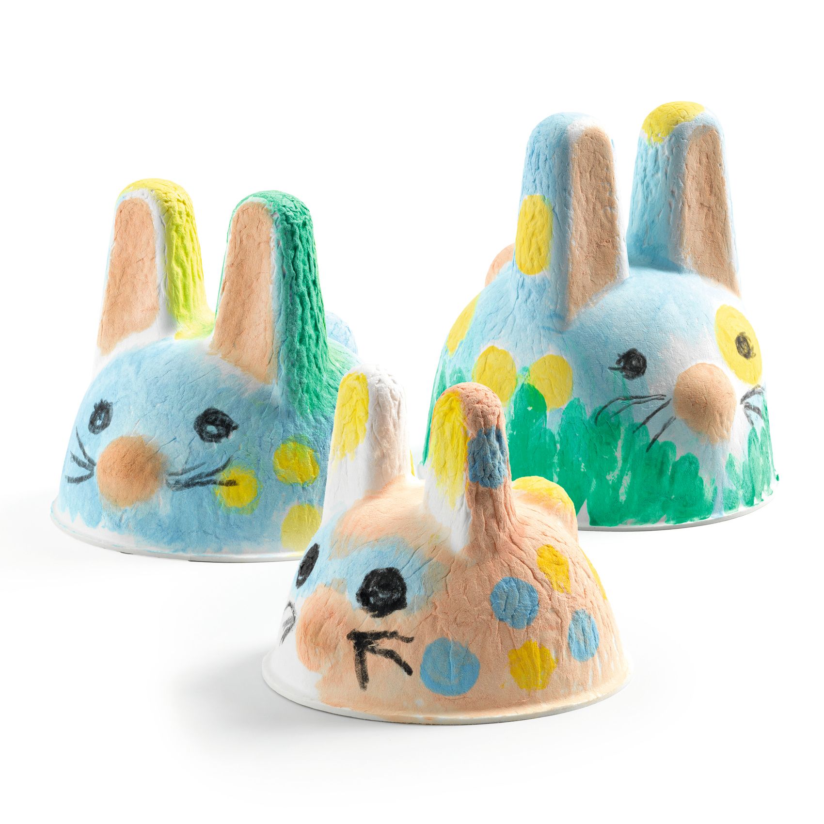 Ujjfestés - 3 nyuszi 3D-ben - Bunny Trio