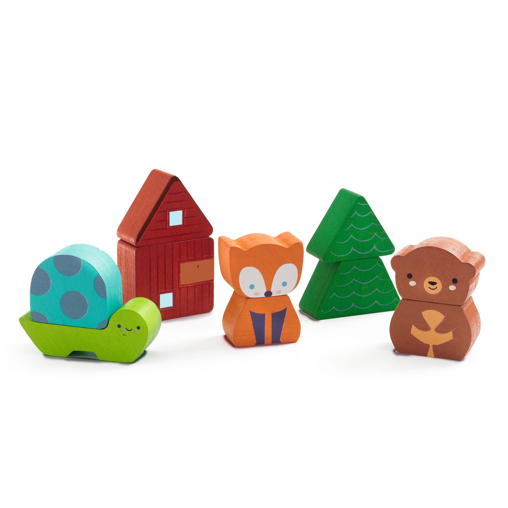 Formaillesztő és formapárosító - Szivárvány - Puzz and Match Rainbow