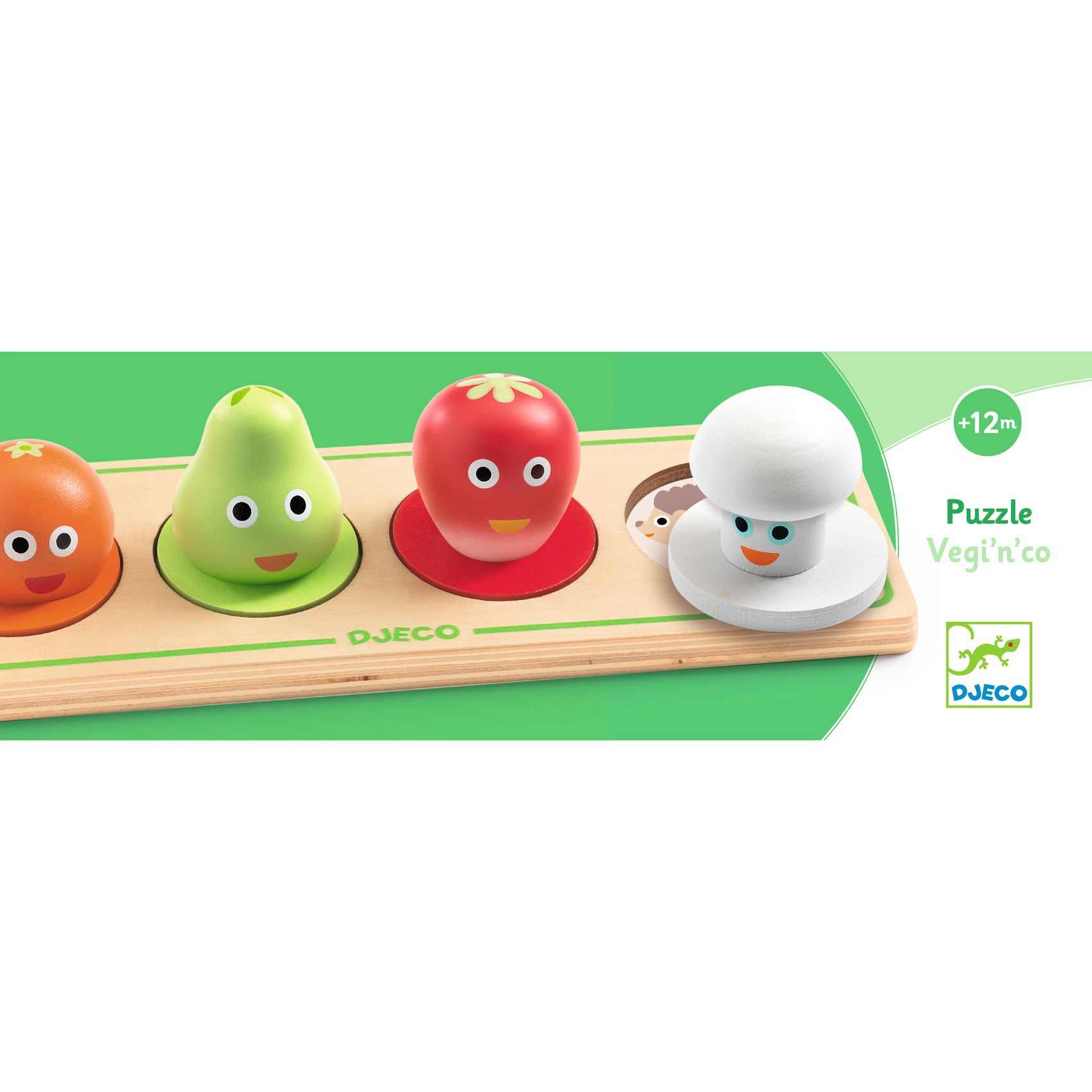 Formaillesztő, formaberakó - Vega fejecskék - Vegi'n'Co