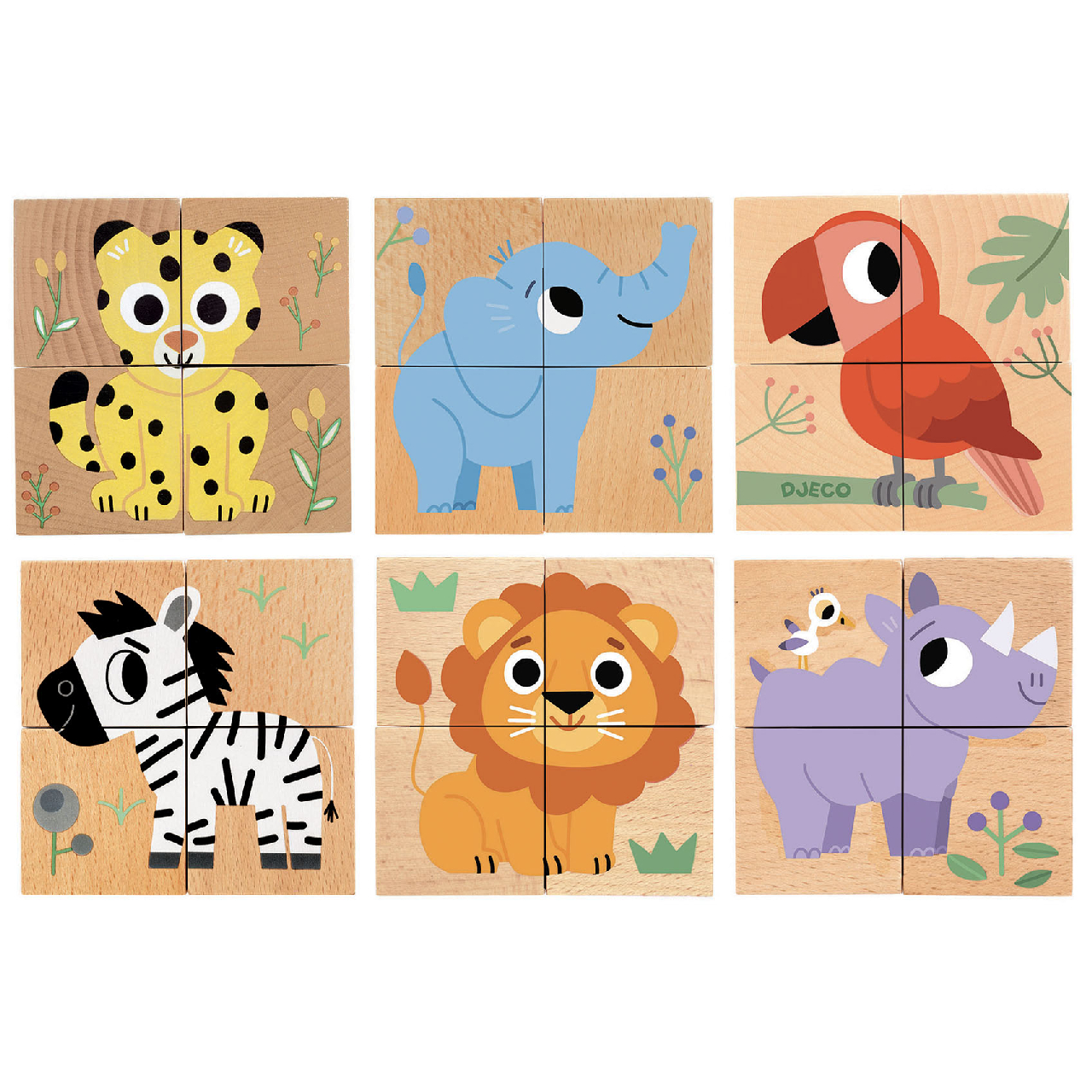 Kockakirakó - Vadállatok - Wild and Co