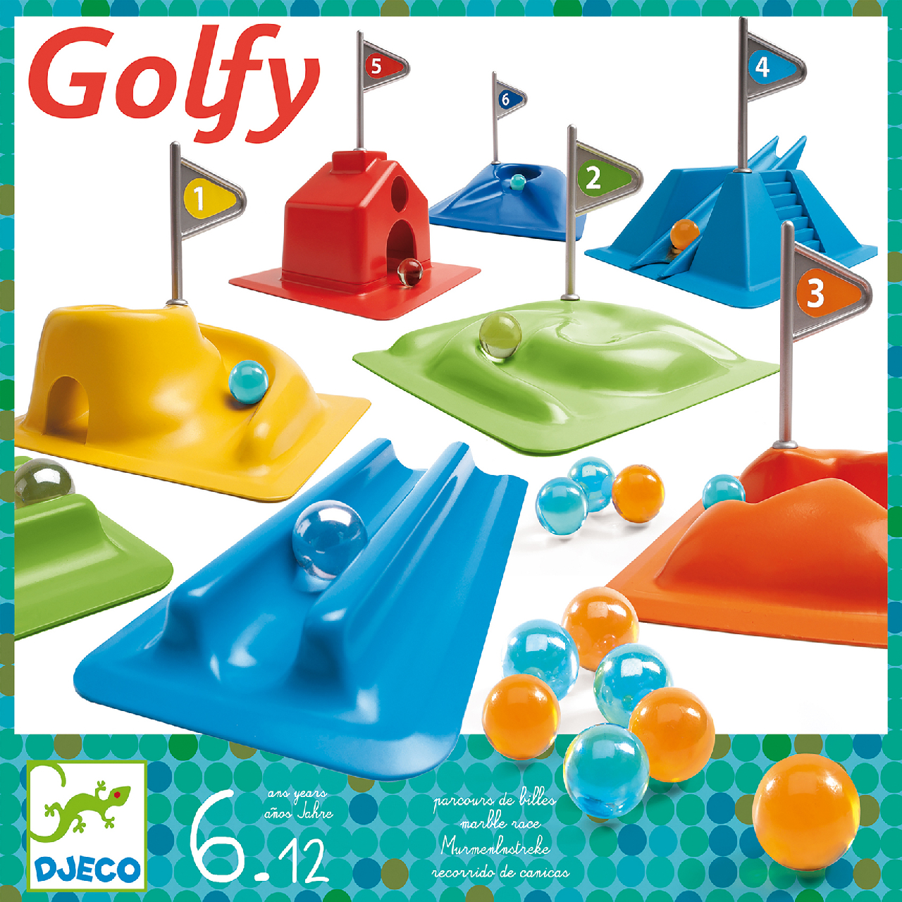 Ügyességi játék - Golfy - Minigolf