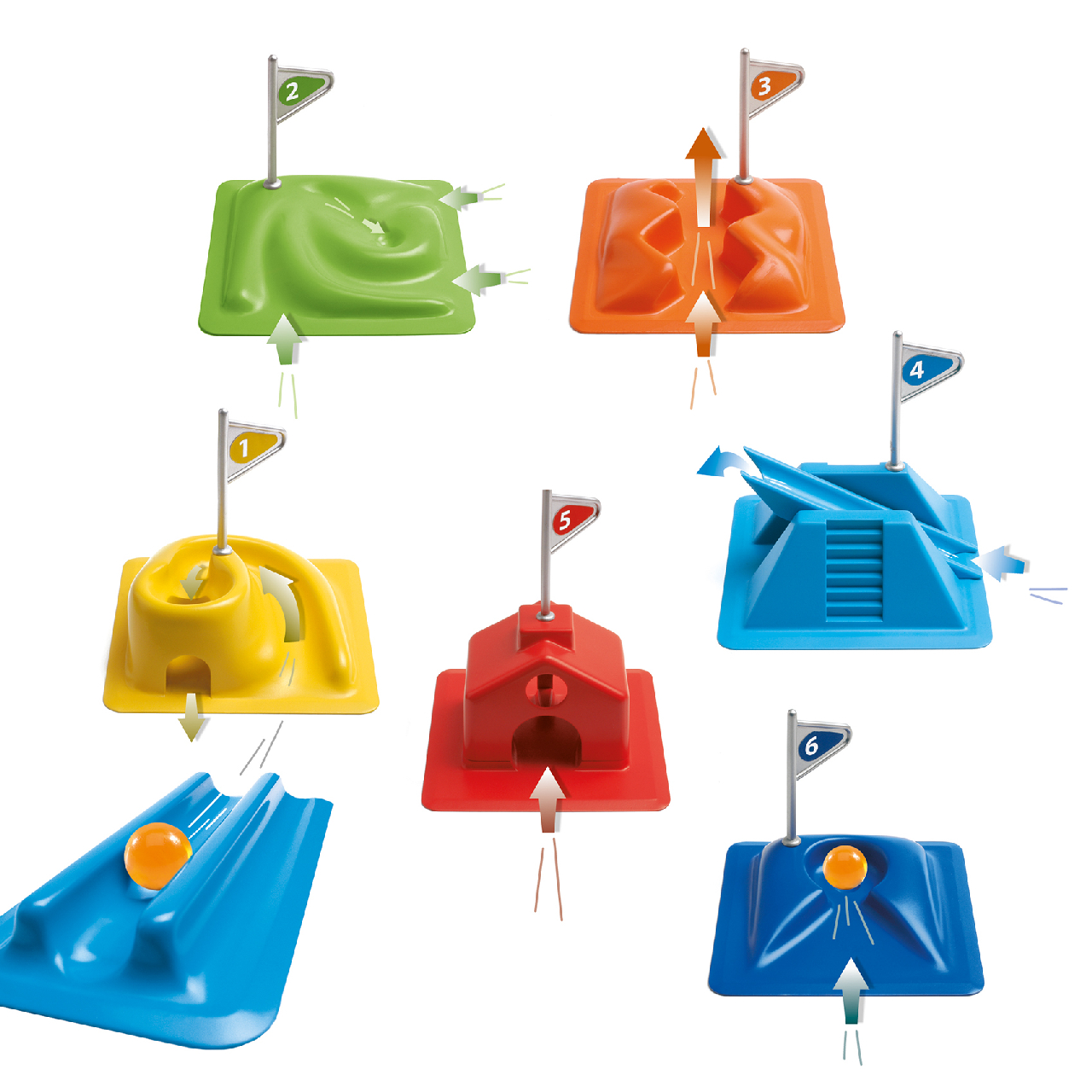 Ügyességi játék - Golfy - Minigolf