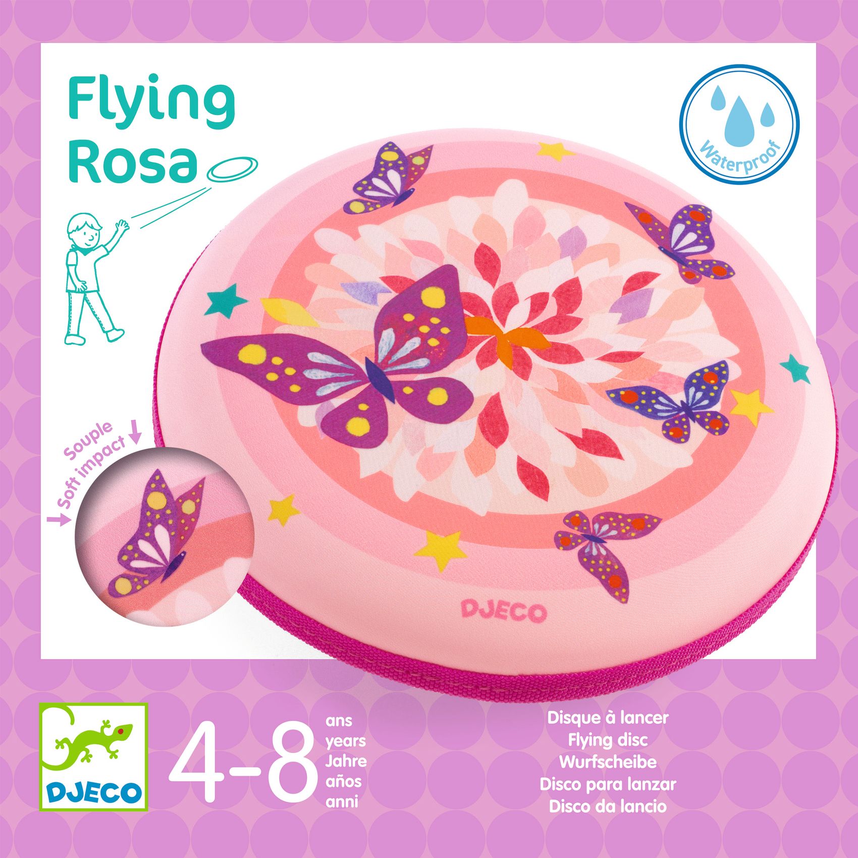 Frizbi - Repülő Rózsa - Flying Rosa