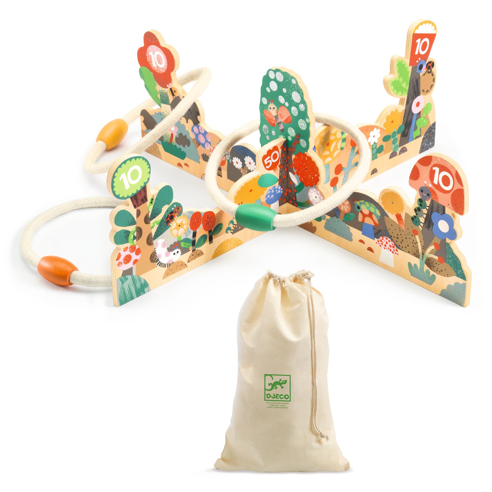 Célba dobó játék - Kiskertben karika dobó - Gardino