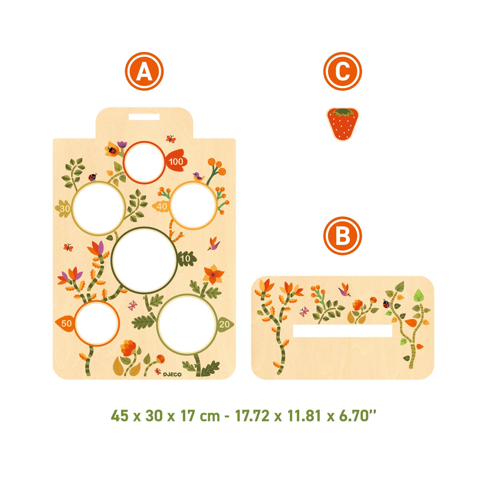 Célba dobó játék - Zsákolás - Garden party