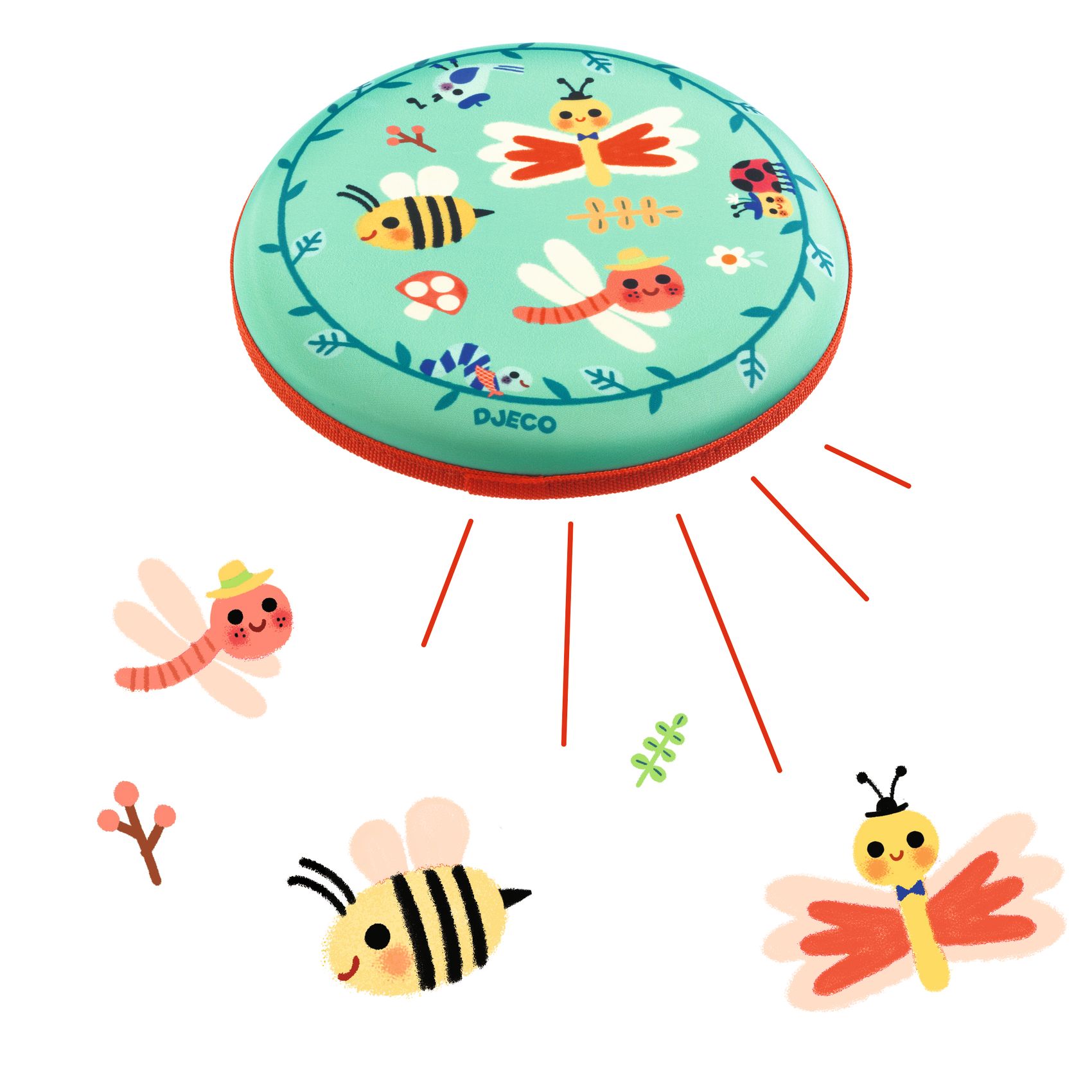 Frizbi - Repülő kertlakók - Flying Bugs