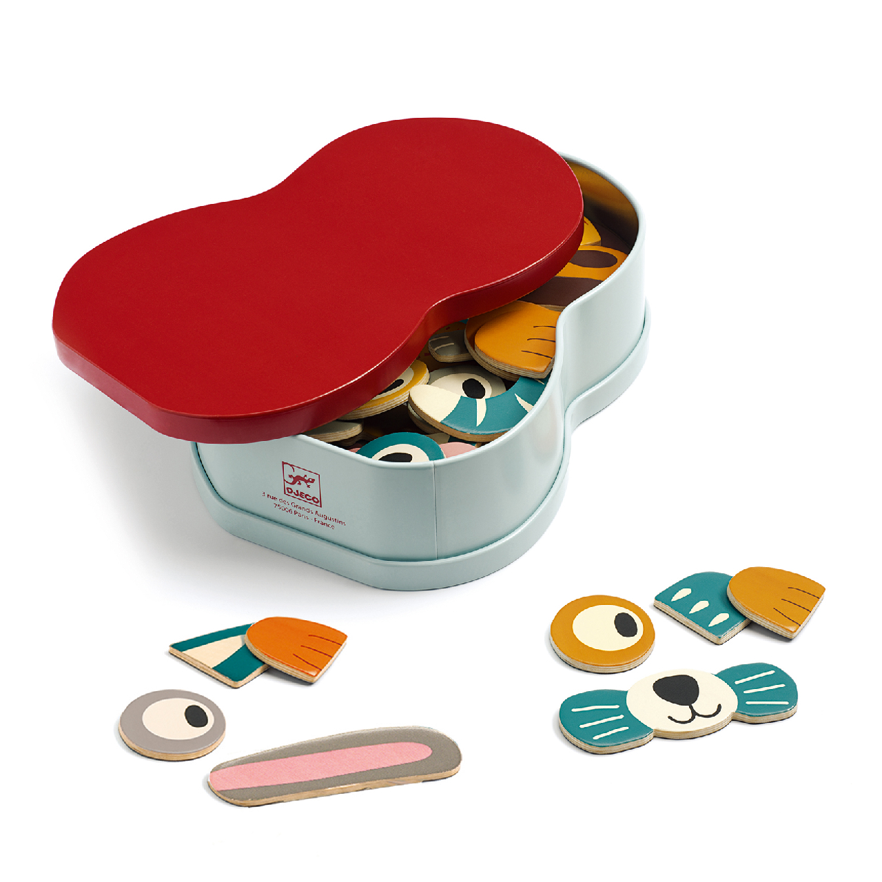 Mágneses képkirakó - Állatkák - Animo